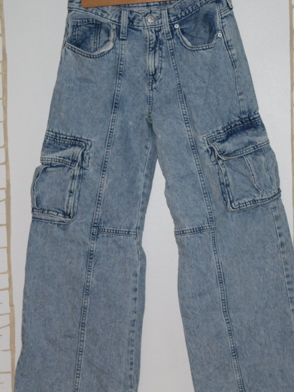 Distress Flare Jeans